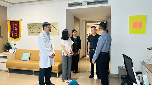 高端私立医院 | 国家卫生健康委医管中心实地调研百汇医院